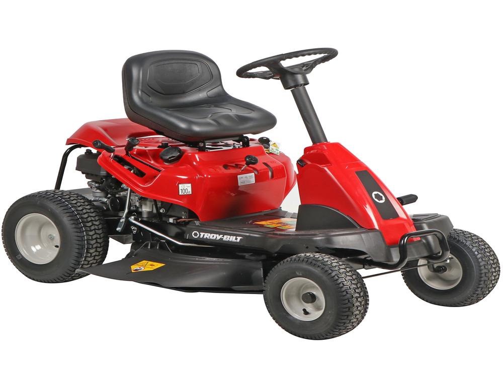 troy bilt tb 76t s tondeuse autoportée avec éjection latérale moteur de 382 cc démarrage électrique