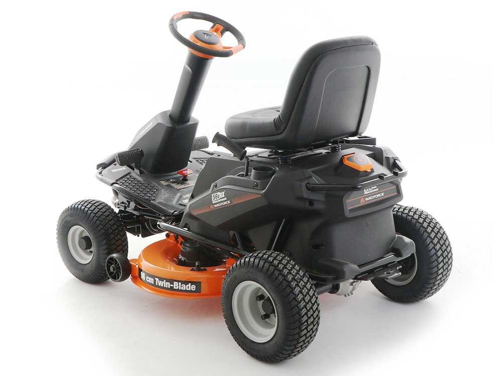 yard force e559 tondeuse autoportée à batterie 56v/50ah Éjection latérale et mulching