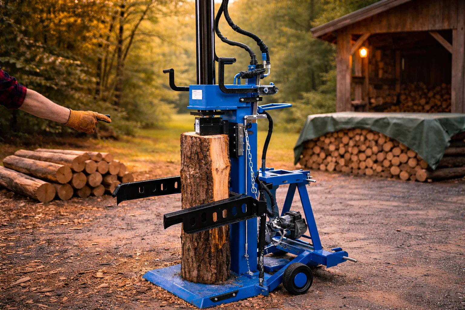 Fendeuse à bois machine territoire AL-KO LSV 550/6 - Fendeuse à bois électrique - Verticale - 230V