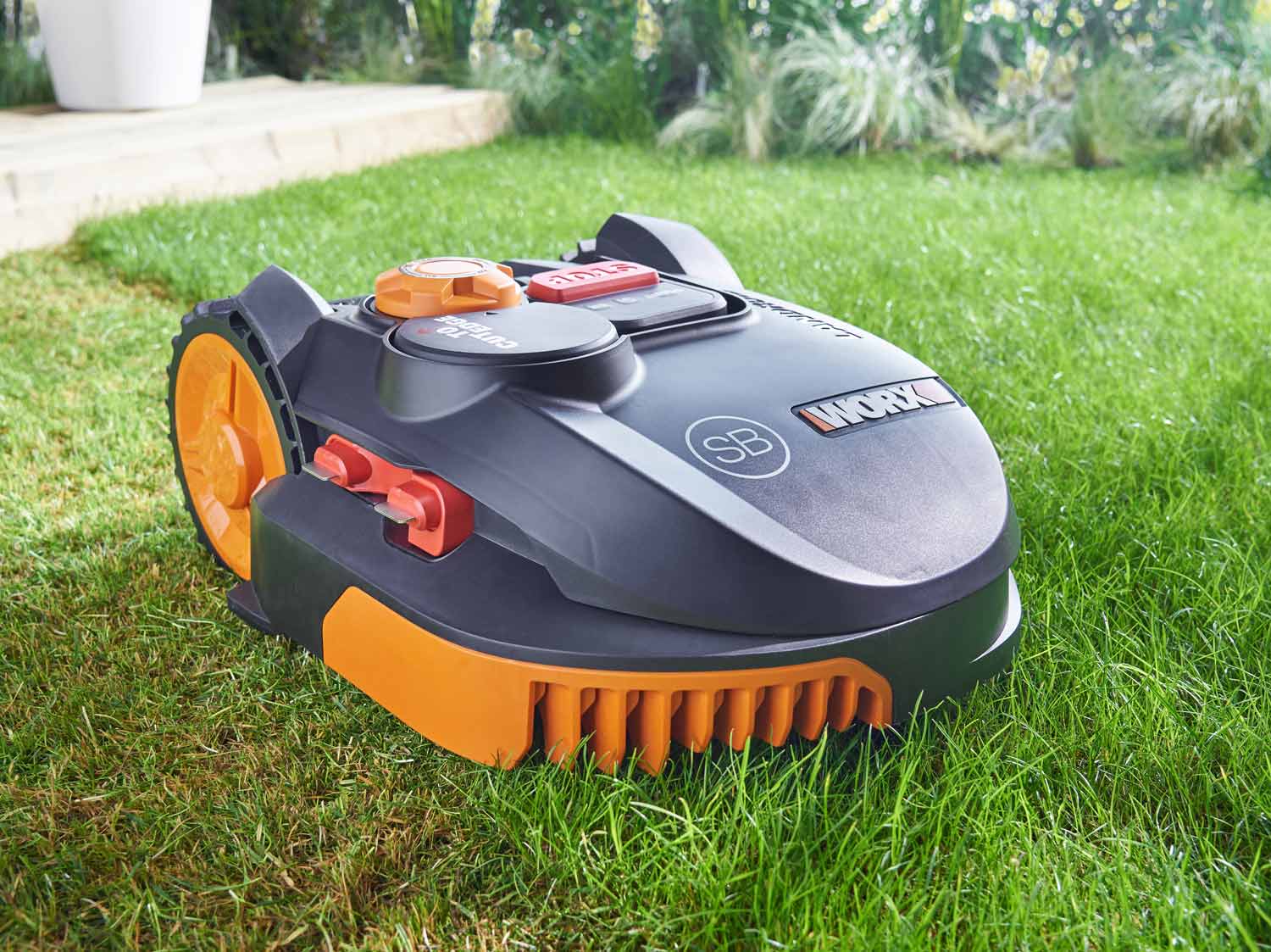 Robots Tondeuses Automatiques AL-KO Robolinho 1300 W Premium - Robot tondeuse - Avec câble périphérique